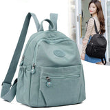 Kylethomasw Female Light Travel Bag Teenage Girl Nylon Cloth Rucksack New Backpack Women's Large Capacity All-match Backpack