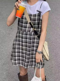 KYLETHOMASW  -  2025 French Retro Style Camisole Women Summer New Design Niche Bow Tie Sweet Cute Short Sleeveless Dress Girl