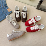 KYLETHOMASW  -  Women's Sports Shoes  Genuine Leather Thick-Soled Single Shoes  2025New Retro Sports  Forrest Gump Women's German Training Shoes