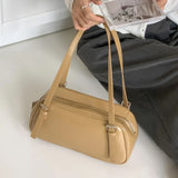 KYLETHOMASW  -  New Fashion Women Vintage Solid Shoulder Underarm Bag Simple All Match Office Lady Hand Bags Y2k Casual Purses and Handbags