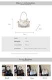 KYLETHOMASW  -  Large Capacity Tote Bag Women's Korean Commuter Shoulder Crossbody Bag Design Sensation Lightweight Unique Handbag