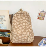 KYLETHOMASW  -  Heart School Backpack High Capaci Mochila Student Mochilas Teenage Girls Bag Portable Lightweighte Bolsas Feminina Backpacks