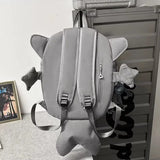 KYLETHOMASW  -  Personalized Unique Shark Bag Large Capaci Mochila Y2k Hot Cool Mochilas Mujer Gothic Bolsas Spice Girl Bags for Woman Backpack