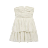 KYLETHOMASW  -  women's flared skirt strapless dress with backless decoration for spring and summer new women's clothing