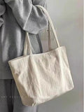KYLETHOMASW  -  Korean Large Capacity Women's Single Shoulder Diagonal Canvas Bag Commuting Handbag Casual Bags