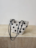 KYLETHOMASW  -  Korean Ins Polka Dot Summer Casual Linen Bag 2026 New Versatile Commuting Shoulder Underarm Bags