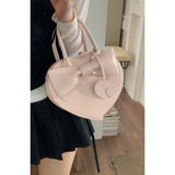 KYLETHOMASW  -  Bow Heart Tote Hand Bag Korean New Bolsos Mujer 2025 Trendy Fashion Sac Femme Crossbady Bolso Portable Exquisite Bolsas