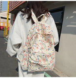 KYLETHOMASW  -  Large Capacity Bag Flower Print Mochila Outdoor Travel Mochilas Mujer Fashion Backpacks Backpack School Students Bolsas Feminina