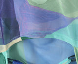 KYLETHOMASW  -  Floral Printed Mesh T-Shirts Tops Sheer Sexy Chic Hollow Out Backless Elastic Women Slim Ladies Y2k Cute Mesh Top Tshirts