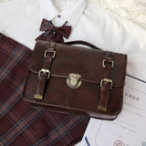 KYLETHOMASW  -  Japanese Vintage Solid Preppy Backpacks Girls Casual Students All Match Simple Shoulder Bags Women Trendy Y2k Fashion Handbags