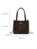 KYLETHOMASW  -  High-End Hand-Held Small Bag for Women 2025 New Trendy Fashion Texture Mini Bucket Bag Summer Chain Crossbody Bag