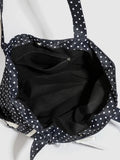 KYLETHOMASW  -  Korean Style Vintage Instagram Polka Dot Bag for Women's Niche Sweet Lace Shoulder Commuting Large Capacity Tote Bags