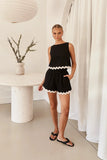 Kylethomasw  Spring/Summer New Comfortable and Casual Solid Color Sleeveless Unique Shorts Set Women Harajuku Clothing Short Femme Y2k