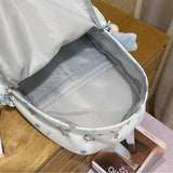 KYLETHOMASW  -  Fashion Kawaii Y2k Backpack Preppy Cute Star Print Girls Schoolbags High-capacity Outdoor Travel Backpacks for Women Students