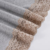 KYLETHOMASW  -  Spring/autumn Sweet Slim Lace Patchwork Basic All Match Slight Strech Knitted Camis