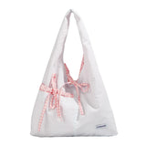 KYLETHOMASW  -  Women Soft Nylon Large Capacity Tote Bag Casual Fashion Hobo Shoulder Purse Summer New Female Simple Trend Y2K Handbags