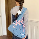 KYLETHOMASW  -  Women Soft Nylon Large Capacity Tote Bag Casual Fashion Hobo Shoulder Purse Summer New Female Simple Trend Y2K Handbags