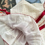 KYLETHOMASW  -  Women Cute Dress Sweet Halter Neck Polka Dot Bow Layered Ruffle Loose Short Daily Casual Fashion Summer New