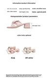 KYLETHOMASW  -  French Style Satin Soft Surface Comfortable Simple Open-Toe Square Head High Heel Beach Sandals Rubber Sole Square Toe Shoes