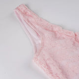 KYLETHOMASW  -  Fashion Lace Ruffly Skinny Sexy Backless Women Dresses Chic Summer Hottie Mini Camisole Dresses