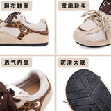 KYLETHOMASW  -  Casual Sneakers Women's Soft Soled Mesh Sneakers Lightweight Breathable Casual Shoes Ins Trendy Color Block Japanese Style