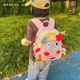 KYLETHOMASW  -  New Animal Children's School Bags Childlike Cute Super Lightweight Burden-Reducing Anti-lost Kindergarten School Bags