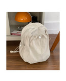 KYLETHOMASW  -  Korean College Style Canvas Bag for Women New Fashionable Casual Backpack for Students with Large Capacity Backpacks