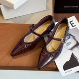 KYLETHOMASW  -  Pointed Toe High Heels Women Mary Jane Shoes Sexy Sandals 2025 Summer New Luxury Dress Shallow Shoes Fashion Pumps Mujer Zapatos
