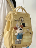 KYLETHOMASW  -  College Style All-match Student Backpack Female Korean Version of The Large-capacity Bag Junior High School Students Backpack