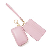 KYLETHOMASW  -  Retro Korean Style Women Short Wallet Purse Short Clutch Card Bag Zipper Multi-function Coin Pouch Card Storage Bag