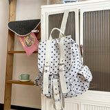 KYLETHOMASW  -  High Capacity Dot Print Mochilas Mujer Large Capacity Mochila Practical Bag Lightweight Backpack New Student Bags for Woman