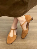 KYLETHOMASW  -  Women Heels Sandals Elegant Summer Woman Shoes 2025 Casual Dress Chunky Shoes Sexy Slippers Walking Comfort Mujer De Sandalias