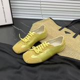 KYLETHOMASW  -  Sweet Women's Shoes Fashion Retro Moral Training Shoes for Woman Exquisite Lace Sports Casual Shoe Designer Shoes Zapatos Mujer