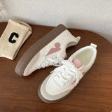 KYLETHOMASW  -  Spring Summer Thick Bottom Training Shoes New Retro Mixed Color Students Sneakers Casual Concise Soft Soled Sports Shoes