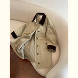KYLETHOMASW  -  Autumn Winter New Women Korean Small Fragrance Cotton Clothing High-end Cotton Jacket With Cotton Clip Design Loose Jacket