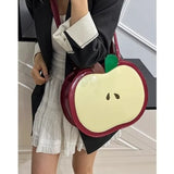 KYLETHOMASW  -  School Apple Bag High Capacity Mochila Simple Portable Backpack 2025 New Student Mochilas Multi-function Bags for Woman