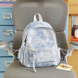 KYLETHOMASW  -  Women Star Print Backpack Polka Dot Star Charm Lightweight Student School New Trend Fashion Daypack Female Book Backpacks