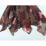KYLETHOMASW  -  Vintage Patchwork Print Holiday Summer Sling Mini Dress Women Sexy V Neck A-line Holiday Sundress Female Vestidos
