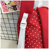 KYLETHOMASW  -  Polka Dot Bow Mochilas Mujer University Student Mochila Korean Style Bag Travel Laptop Backpack Hot Sales Bags for Woman