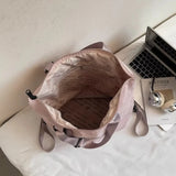 KYLETHOMASW  -  New Women Vintage Simple Backpacks Outdoor Travel Grunge Underarm Bags Y2k Aesthetic Cargo Solid Shoulder Handbags Trendy
