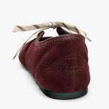 KYLETHOMASW  -  Brand Faux Suede Lace Up Ballet Flats Women Comfort Round Toe Mary Jane Shoes for Ladies Fashion Designer Soft Sole Casual Shoes