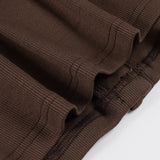 KYLETHOMASW  -  y2k sexy lace patchwork fake two piece o neck long sleeve single breasted knitted slim tops