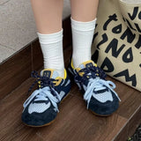 KYLETHOMASW  -  Summer Outdoor Running Shoes 2025 Fashionable Comfortable Lace Up Women's Sneakers Casual Flats Soft Women Flat Sneakers Shoes