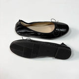 KYLETHOMASW  -  Women Flat With Shoes Soft Casual Female Designer Ballet Flats Dancing Summer Spring Round Toe Dress Ladies Slip On Shoes