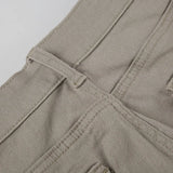 KYLETHOMASW  -  American Design Pocket Slimming Bell Bottom Jeans Women's Spicy Girl Street Fashion Retro Low Waist Casual Pants