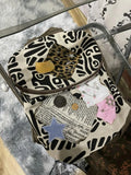 KYLETHOMASW  -  Graffiti Bag New Casual Travel Mochila Y2k Unique Mochilas Mujer Preppy Style Backpacks Student Backpack Bolsas Feminina