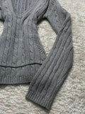 KYLETHOMASW  -  Autumn Winter Lazy Sweaters Mujer Long Sleeve Deep V-neck Hoodie Top for Women Fashion Simple Slim Waist Knitted Pullover
