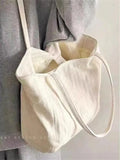 KYLETHOMASW  -  Korean Large Capacity Women's Single Shoulder Diagonal Canvas Bag Commuting Handbag Casual Bags