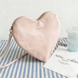 KYLETHOMASW  -  Ins Sweet Cute Pink Heart Crossbody Bag Women Small Capacity Beaded Handle Shoulder Bag Ladies Casual Versatile Everyday Handbag