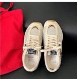 KYLETHOMASW  -  Women's Running Shoes 2025 New Mesh Breathable Casual Sneakers Lace Up Anti-Slip Retro Sports Shoes Versatile Low Top Sneakers